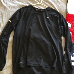 Black XL Nike running shirt - long sleeve